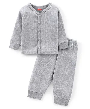 Baby Thermal / Thermals Cottswool Inner Body Warmers Winter Innerwear -  Grey, Childrens Heat Retention Apparel, Kids Insulating Thermal Clothing,  बच्चों का थर्मल - Shree Ram Shop, Pune