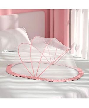 Babyhug  Foldable Mosquito Net Large Size- Pink
