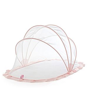 Babyhug  Foldable Mosquito Net Small Size- Pink