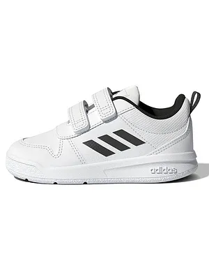 Adidas Kids Tensaur I Hook and Loop  Casual Shoes Velcro Closure - White