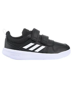 Adidas Kids Tensaur I Hook and Loop  Casual Shoes Velcro Closure - Black