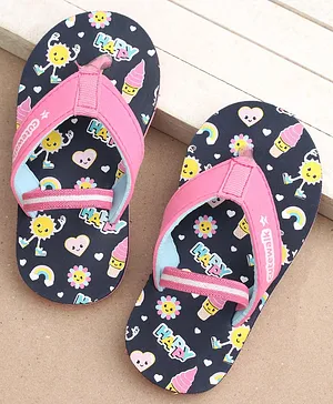 Pink Baby Girl Sealife Flip Flop Sandals