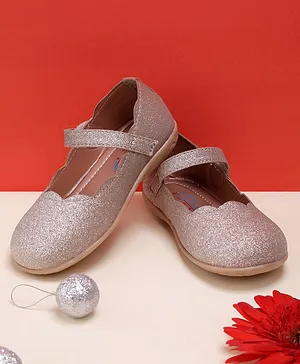 Tiny Bugs Textured And Shimmer Strap Detailed - Golden