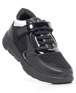 Pine Kids Velcro Closure Casual Shoes - Black