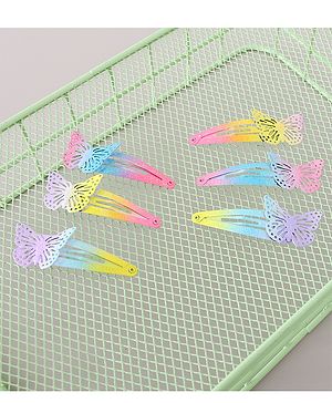 Babyhug Snap Clips Pack of 6- Multicolored