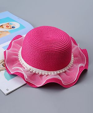 Babyhug Straw Hat - Pink
