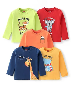 Buy Jus Cubs T-Shirts for Baby Boys 100% Soft Cotton Regular Fit