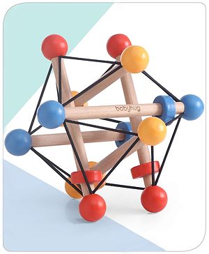 Babyhug Skwish Rattle- Multi colour