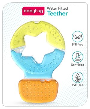 Babyhug Balloon Shaped  Water Filled Teether - Multicolor
