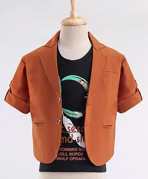 Boys hot sale orange blazer