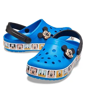 Crocs Mickey Mouse Featuring Perforated Slingback Fun Lab  Clog - Blue