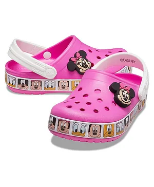 Crocs Mickey Mouse Featuring Perforated Slingback Fun Lab  Clog - Pink