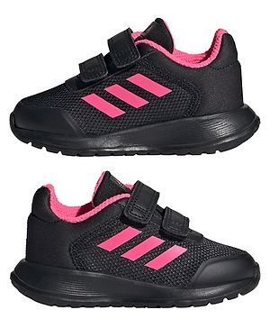 Adidas Kids Tensaur Run 2.0 CF I Sports Shoes  - Black & Pink