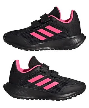 Adidas Kids Tensaur Run 2.0 CF I Sports Shoes  - Black & Pink