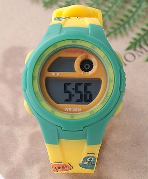 Babyhug Digital Watch Free Size - Yellow