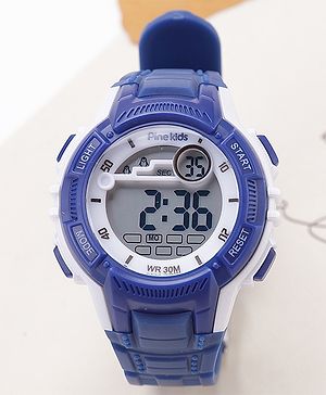 Pine Kids Digital Watch- Dark Blue