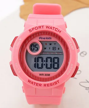 Pine Kids  Digital Watch - Pink