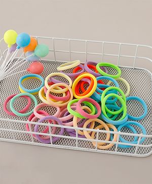 Babyhug Rubber Bands Set of 48 - Multicolour
