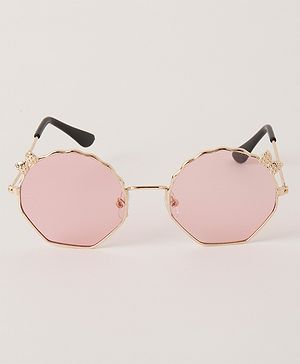 Pine Kids Round Sunglasses Free Size- White