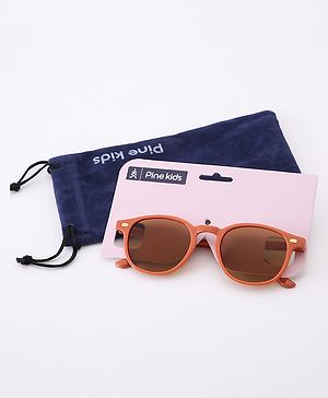 Pine Kids Sunglasses Free Size- Orange