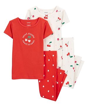 Carters 4-Piece Cherry 100%...