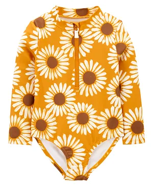 Carter's Sunflower 1-Piece Swimsuit - Yellow