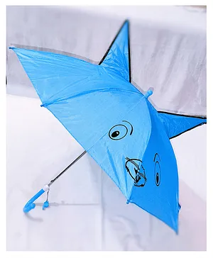 Fingo Brain Panda Pop-Up Umbrella - Blue