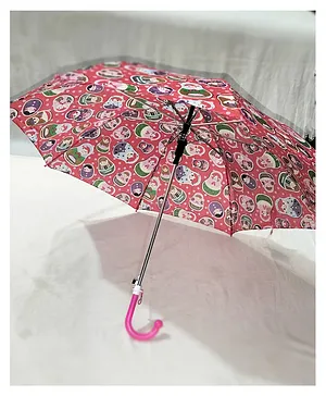 Fingo Brain Moving Doll Umbrella - Pink Theme