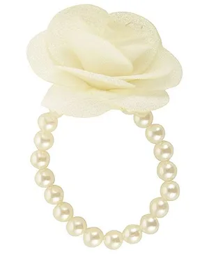 Funkrafts Pearl Bracelet - Cream