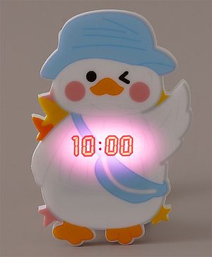Babyhug Digital Watch with Duck Theme- Blue