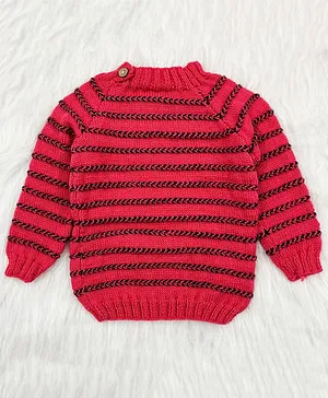 Full Sleeves, Red, Wool - Sweaters Online | Buy Baby & Kids