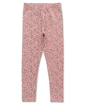JusCubs Abstract Floral Printed Legging - Pink