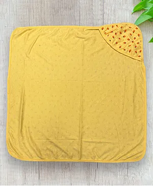 Tinycare Baby Hooded Towel L 75 x B 75 cm- Peach
