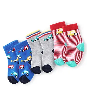 3 Socks Set S00 - New - For Baby