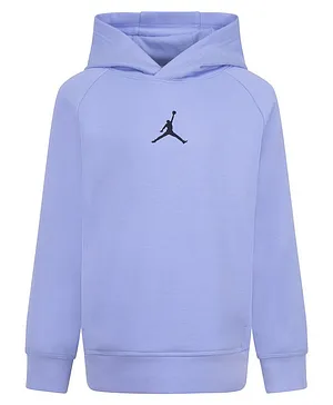 Jordan Full Sleeves  Mj Dri Fit Hooded Style Pullover - Blue