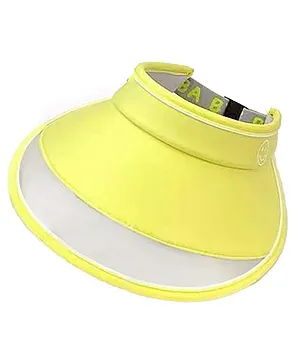 Little Surprise Box  Sports Sun Shade Adjustable Tennis Cap - Yellow