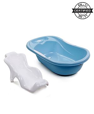 Babyhug Large Bath Tub with Bather (Color May Vary)