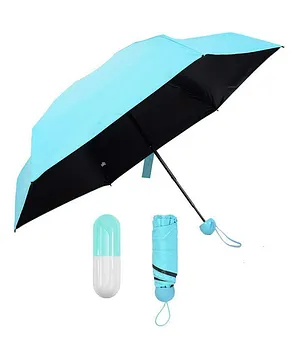Muren Capsule Folding Umbrella -Blue (Color May Vary)