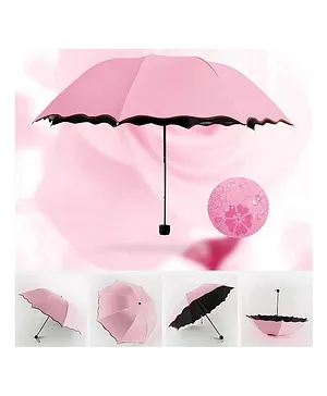 Muren Fancy Magic Umbrella Changing Secret Blossoms Occur With Water Magic-Pink (Color May Vary)