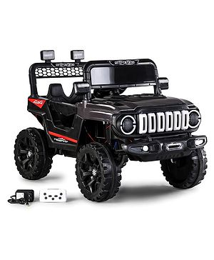Babyhug Battery Operated Ride On Jeep With Remote Control - Grey