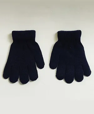 Kid-O-World Solid Uniform Gloves -  Blue
