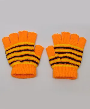 Kid-O-World Double Striped Gloves - Orange
