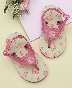 Baby girl discount slippers size 3