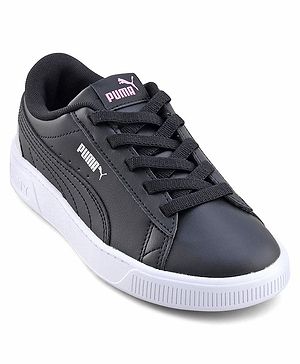 Puma Lace Closure Casual Shoes - Black