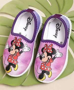 Kidsville Mickey & Friends Featuring Minnie Mouse Printed Shoes - Pink