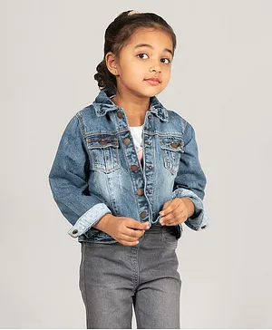 Trucker Jacket Toddler Girls 2t-4t - Medium Wash | Levi's® US-seedfund.vn