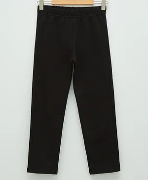 LC Waikiki Solid Trouser Pant - Black