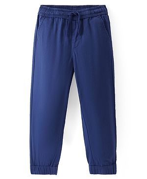 Pine Kids Full Length Elasticated Waist And Bottom Trouser - Light Blue