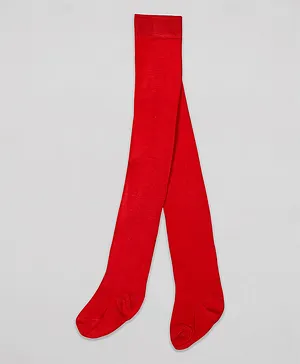 The Sandbox Clothing Co Solid  Stocking - Red