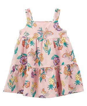 Carters Sleeveless Frock With...